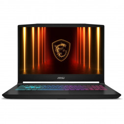 Ноутбук MSI Katana 15 HX B14WFK-1073XRU (15.6&amp;quot;, IPS, Intel Core i7-14650HX 2.2ГГц, 16 ядер, 16ГБ DDR5, 512ГБ SSD, NVIDIA GeForce RTX 5060 - 8 ГБ, без ОС), черный