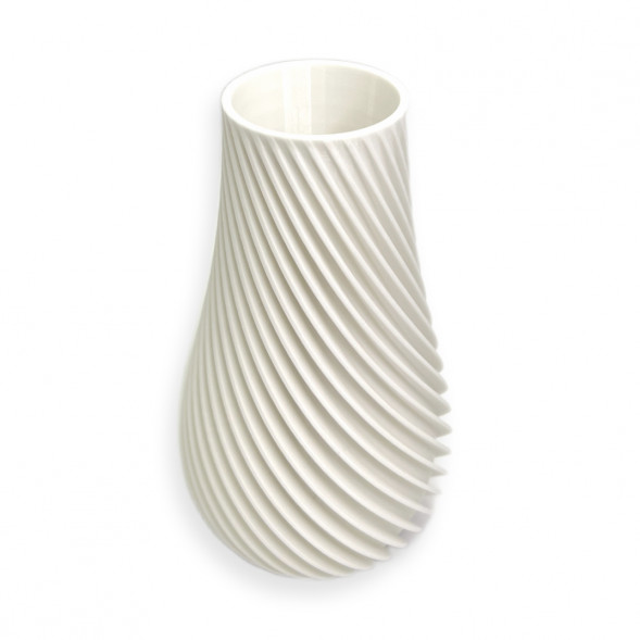 Ваза для сухоцветов HatRom Spiral, белый в Тамбове