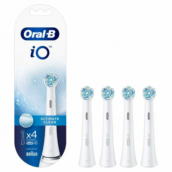 Насадка для электрической зубной щетки Oral-B iO Ultimate Clean White, 4 шт. в Тамбове