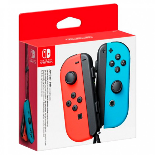 Геймпад Nintendo Switch Joy-Con controllers Duo, красный/синий в Тамбове