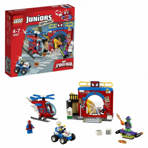 Конструктор LEGO Juniors 10687 Убежище Человека-паука в Тамбове