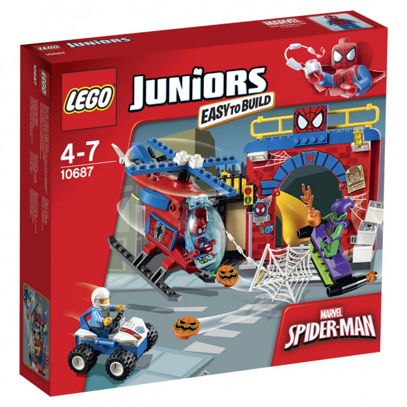Конструктор LEGO Juniors 10687 Убежище Человека-паука в Тамбове