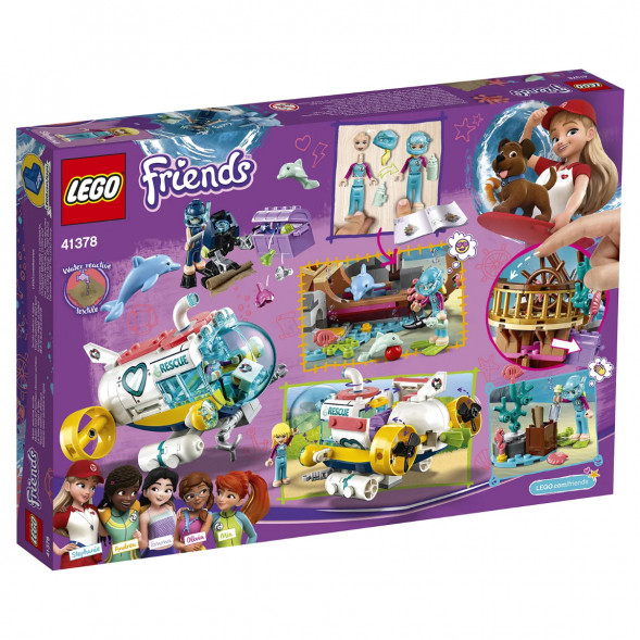 Конструктор LEGO Friends 41378 Спасение дельфинов в Тамбове