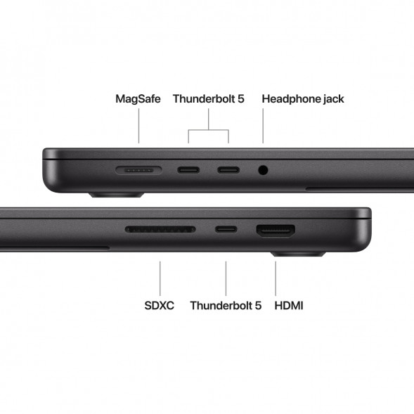 Ноутбук Apple MacBook Pro 16 2026 MGEE4 (M5 Max 40-Core GPU, 48/2TB), Черный космос/Space Black в Тамбове