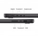 Ноутбук Apple MacBook Pro 16 2026 MGEE4 (M5 Max 40-Core GPU, 48/2TB), Черный космос/Space Black в Тамбове