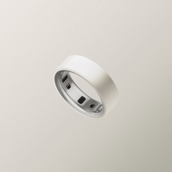 Умное кольцо Oura Ring 4 Ceramic (размер 6), Облако/Cloud в Тамбове