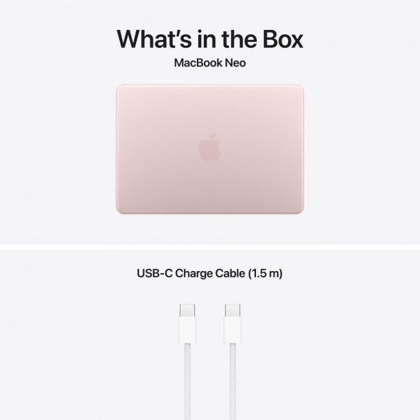 Ноутбук Apple MacBook Neo MHFJ4 (A18 Pro 5-Core GPU, 8/512GB), Розовый/Blush в Тамбове
