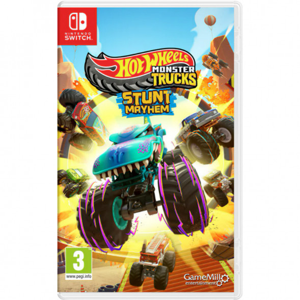 Игра Hot Wheels Monster Trucks: Stunt Mayhem [Nintendo Switch, английская версия] в Тамбове