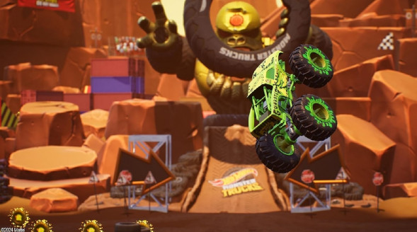 Игра Hot Wheels Monster Trucks: Stunt Mayhem [Nintendo Switch, английская версия] в Тамбове