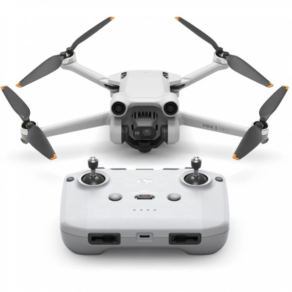 Квадрокоптер DJI Mini 3 Pro (DJI RC-N1), серый в Тамбове