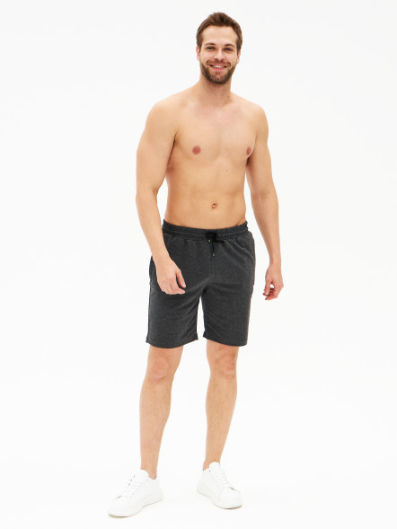 Шорты мужские трикотажные, серый, M в Тамбове