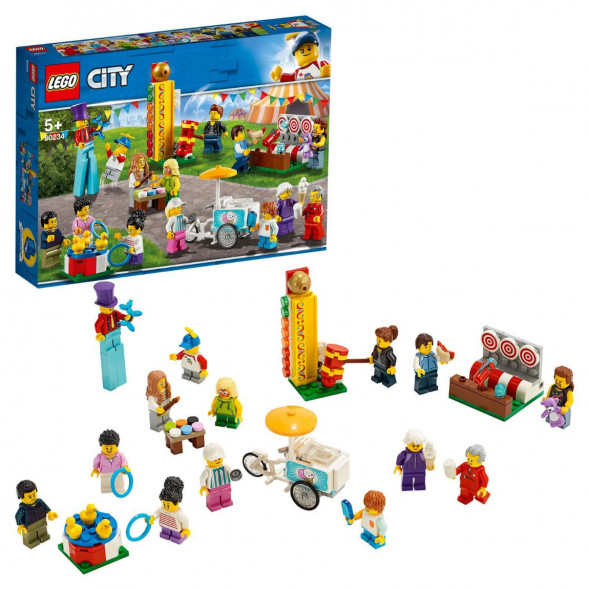 Конструктор LEGO City Town 60234 Комплект минифигурок Весёлая ярмарка в Тамбове
