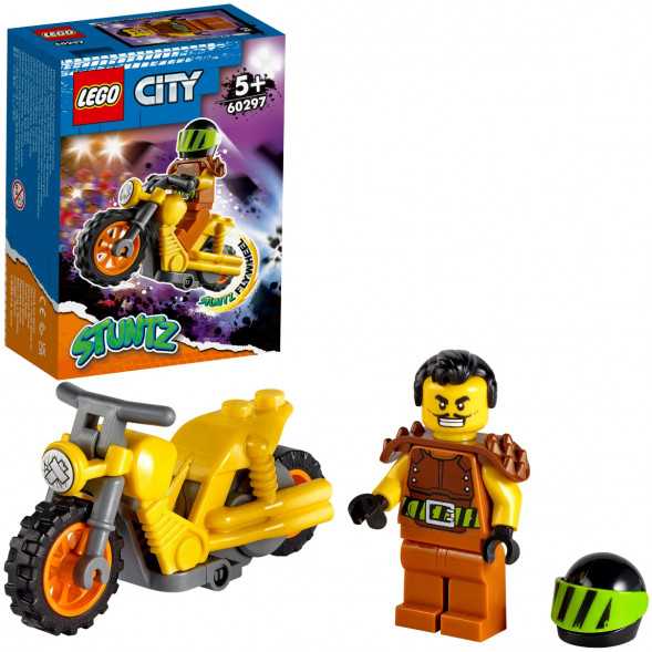 Конструктор LEGO City 60297 Разрушительный трюковый мотоцикл в Тамбове