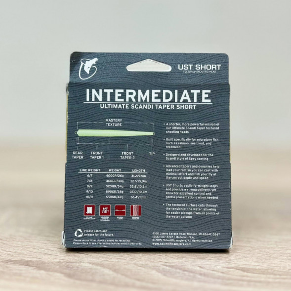 Рыболовная леска Scientific Anglers UST Short St-9/10-I Intermediate 125208 в Тамбове