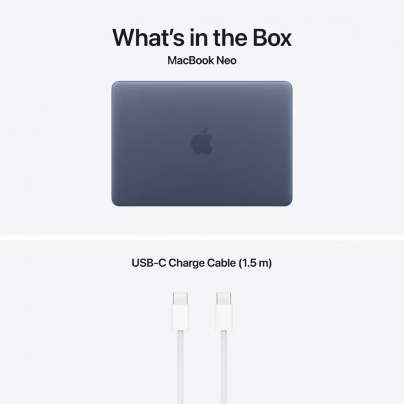 Ноутбук Apple MacBook Neo MHFG4 (A18 Pro 5-Core GPU, 8/512GB), Синий/Indigo в Тамбове