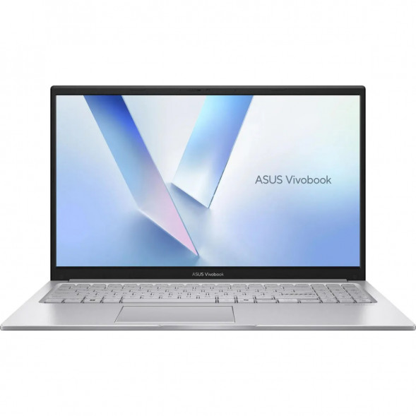 Ноутбук ASUS Vivobook 15 X1504MA-BQ224 (15.6&amp;quot;, IPS, Intel Core 5 320 1.5ГГц, 6 ядер, 8ГБ DDR5, 512ГБ SSD, Intel Graphics, без ОС), серебристый в Тамбове