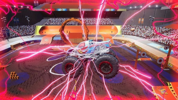 Игра Hot Wheels Monster Trucks: Stunt Mayhem [PS4, английская версия] в Тамбове