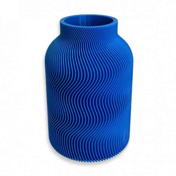 Ваза для сухоцветов HatRom Wave, синий в Тамбове