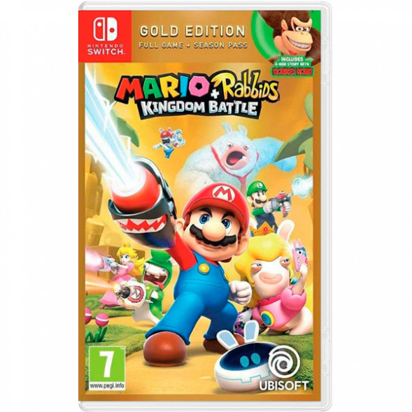 Игра Mario Rabbids: Kingdom Battle. Gold Edition [Nintendo Switch, английская версия] в Тамбове