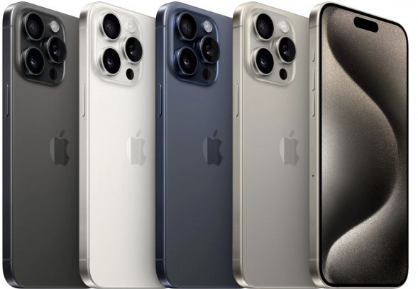 Смартфон Apple iPhone 15 Pro Max 256 ГБ, Dual: nano SIM + eSIM, синий титан в Тамбове