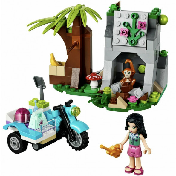 Конструктор LEGO Friends 41032 Джунгли: Мотоцикл скорой помощи в Тамбове