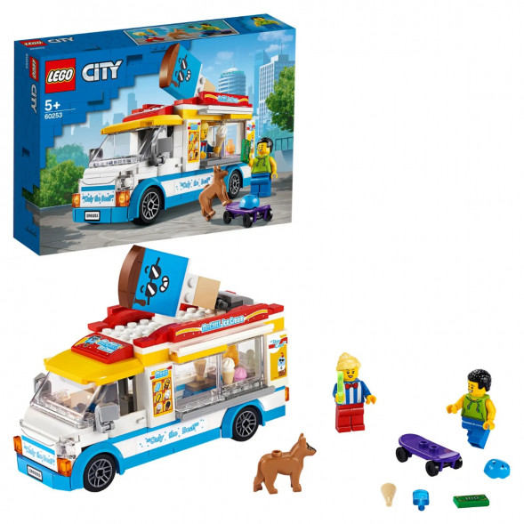 Конструктор LEGO City Great Vehicles 60253 Грузовик мороженщика в Тамбове