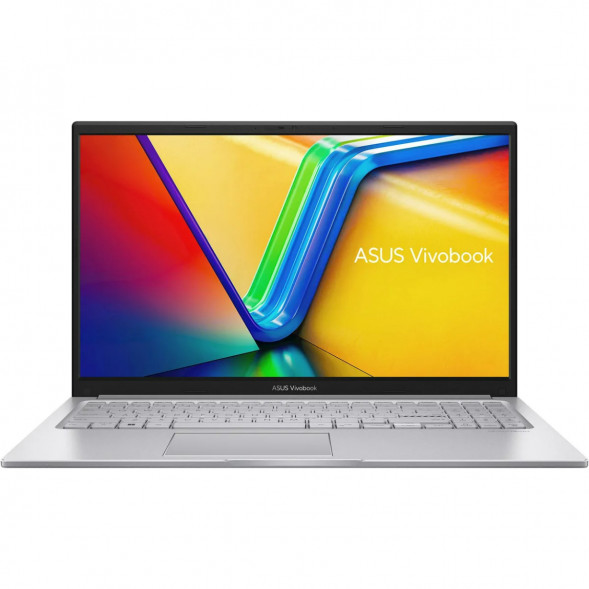 Ноутбук ASUS Vivobook 15 X1504VA-BQ4172 (15.6&amp;quot;, IPS, Intel Core 5 120U 1.4ГГц, 10 ядер, 8ГБ DDR5, 512ГБ SSD, Intel Graphics, без ОС), серебристый в Тамбове