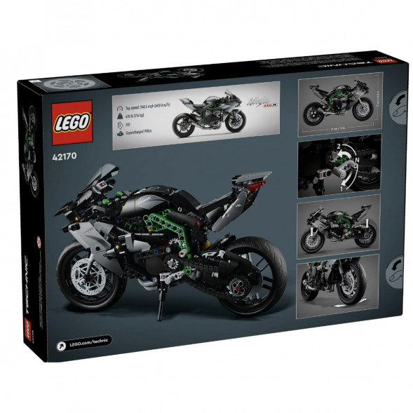 Конструктор LEGO Technic 42170 Мотоцикл Kawasaki Ninja H2R в Тамбове