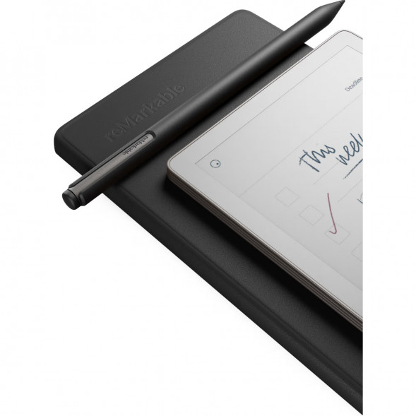 Графический планшет reMarkable Paper Pro Move + Стилус MarkerPlus + Чехол BookFolio Premium Leather, Black в Тамбове