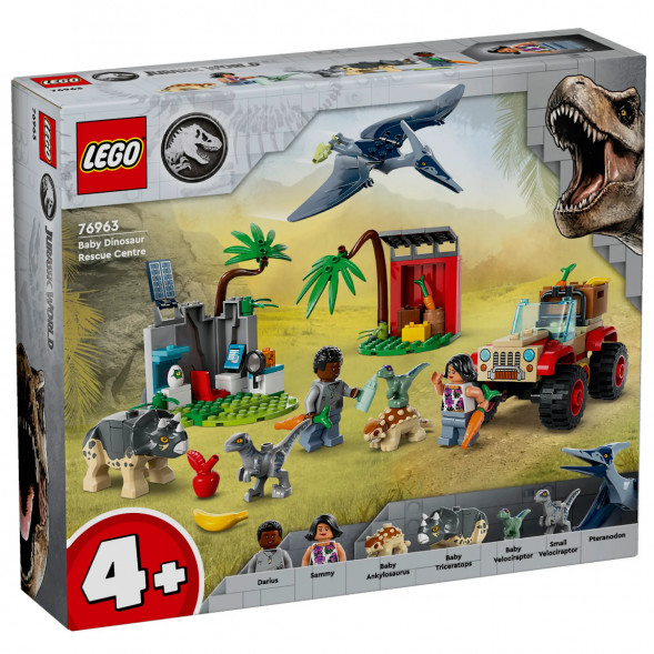 Конструктор LEGO Jurassic World 76963 Центр спасения детенышей динозавров в Тамбове