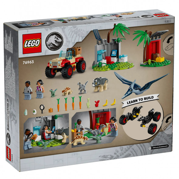 Конструктор LEGO Jurassic World 76963 Центр спасения детенышей динозавров в Тамбове