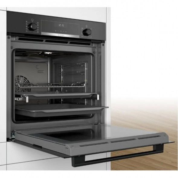 Духовой электрический шкаф Bosch HBG5370B0, черный в Тамбове