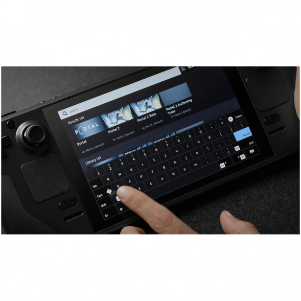 Игровая приставка Valve Steam Deck 256 ГБ SSD, черный в Тамбове