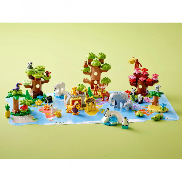 Конструктор LEGO DUPLO 10975 Дикие животные мира в Тамбове