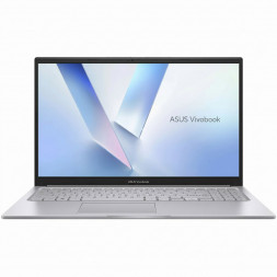 Ноутбук ASUS Vivobook 15 X1504MA-BQ058 (15.6", IPS, Intel Core 5 320 1.5ГГц, 6 ядер, 16ГБ DDR5, 512ГБ SSD, Intel Graphics, без ОС), серебристый