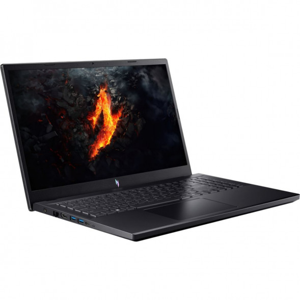 Ноутбук Acer Nitro V 15 ANV15-52-92DD (15.6&amp;quot;, IPS, Intel Core i9 13900H 2.6ГГц, 14 ядер, 16ГБ DDR5, 512ГБ SSD, NVIDIA GeForce RTX 5060 - 8 ГБ, без ОС), черный в Тамбове