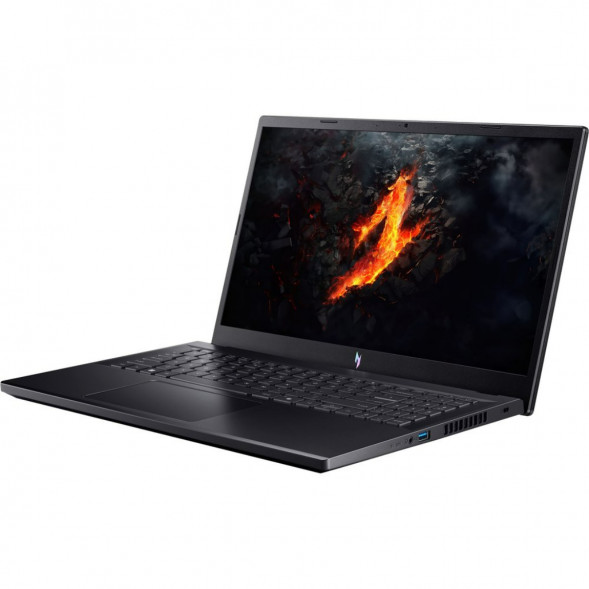 Ноутбук Acer Nitro V 15 ANV15-52-92DD (15.6&amp;quot;, IPS, Intel Core i9 13900H 2.6ГГц, 14 ядер, 16ГБ DDR5, 512ГБ SSD, NVIDIA GeForce RTX 5060 - 8 ГБ, без ОС), черный в Тамбове
