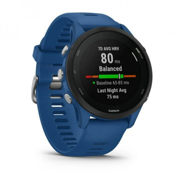 Умные часы Garmin Forerunner 255 Sport с синим ремешком 010-02641-11 в Тамбове