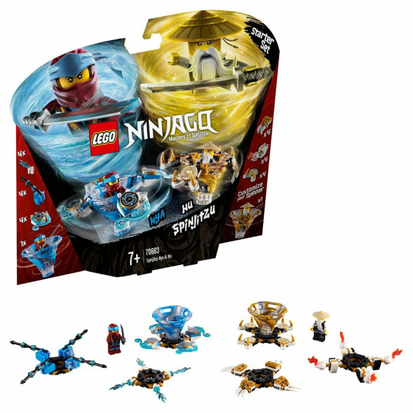 Конструктор LEGO Ninjago 70663 Ния и Ву: мастера Кружитцу в Тамбове