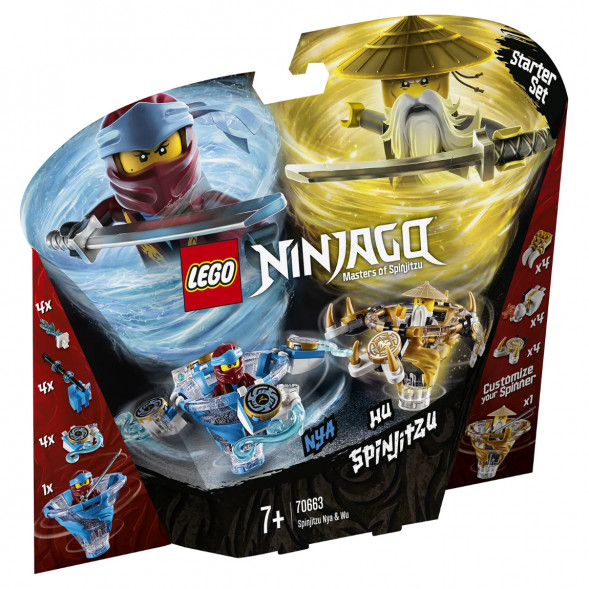 Конструктор LEGO Ninjago 70663 Ния и Ву: мастера Кружитцу в Тамбове