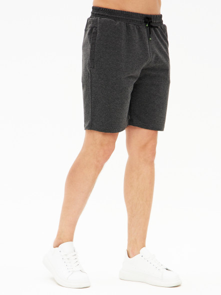 Шорты мужские трикотажные, серый, XXXL в Тамбове