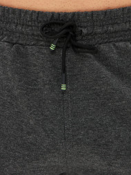 Шорты мужские трикотажные, серый, XXXL