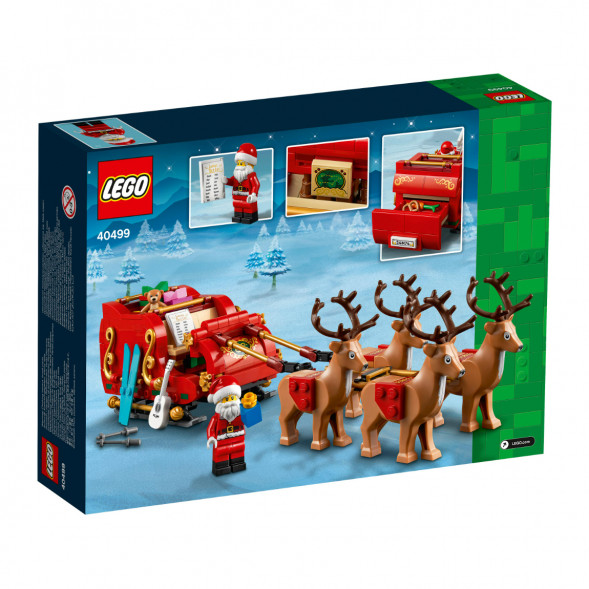Конструктор LEGO Коллекционные наборы 40499 Сани Деда Мороза в Тамбове