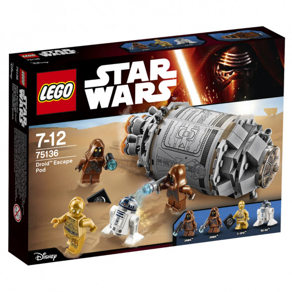 Конструктор LEGO Star Wars 75136 Спасательная капсула дроидов в Тамбове