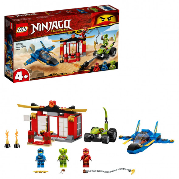 Конструктор LEGO Ninjago 71703 Бой на штормовом истребителе в Тамбове