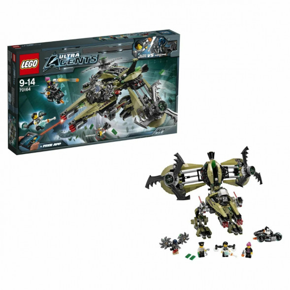 Конструктор LEGO Ultra Agents 70164 Штормовое нападение Сайклона в Тамбове